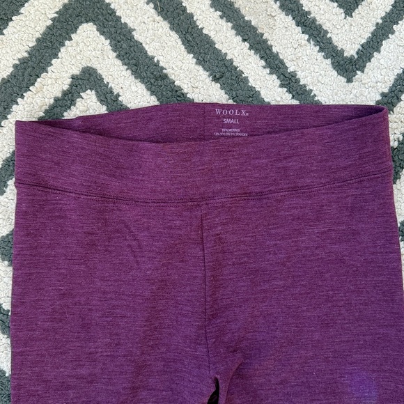 Woolx purple leggings - Picture 2 of 7